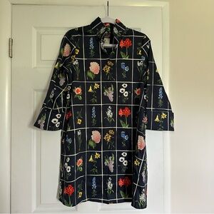 Tuckernuck Navy Fresh Buds Megan Dress